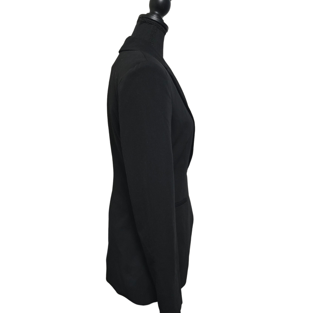 H&M Black Blazer Tailored Suit Jacket - Picture 2 of 7